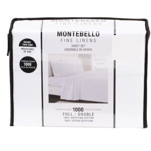 MONTEBELLO 1000tc Egyptian Cotton Sheet Set